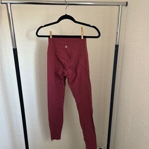 Lululemon mauve leggings